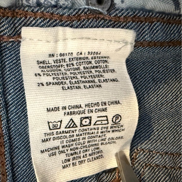 Anthropologie Pilcro & The Letterpress Mid Rise Skinny Jeans Size 29 Blue Denim - Picture 10 of 15